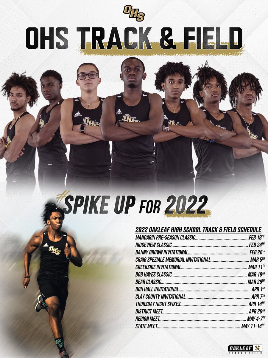 OHS_TF's tweet photo. 🚨2022 OHS T/F Schedule🚨 #SpikeUp https://t.co/NQIYnBqOhk