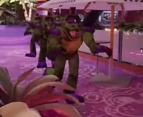 DDnerdhouse's tweet photo. Gregory, you might have split me in half, but you have failed to realize that I have split open a time portal and released ten million different versions of myself. I am now giga Monty. You will not survive the Monty invasion. Prepare for a very Gatory death. https://t.co/2cyU4Ebhgg