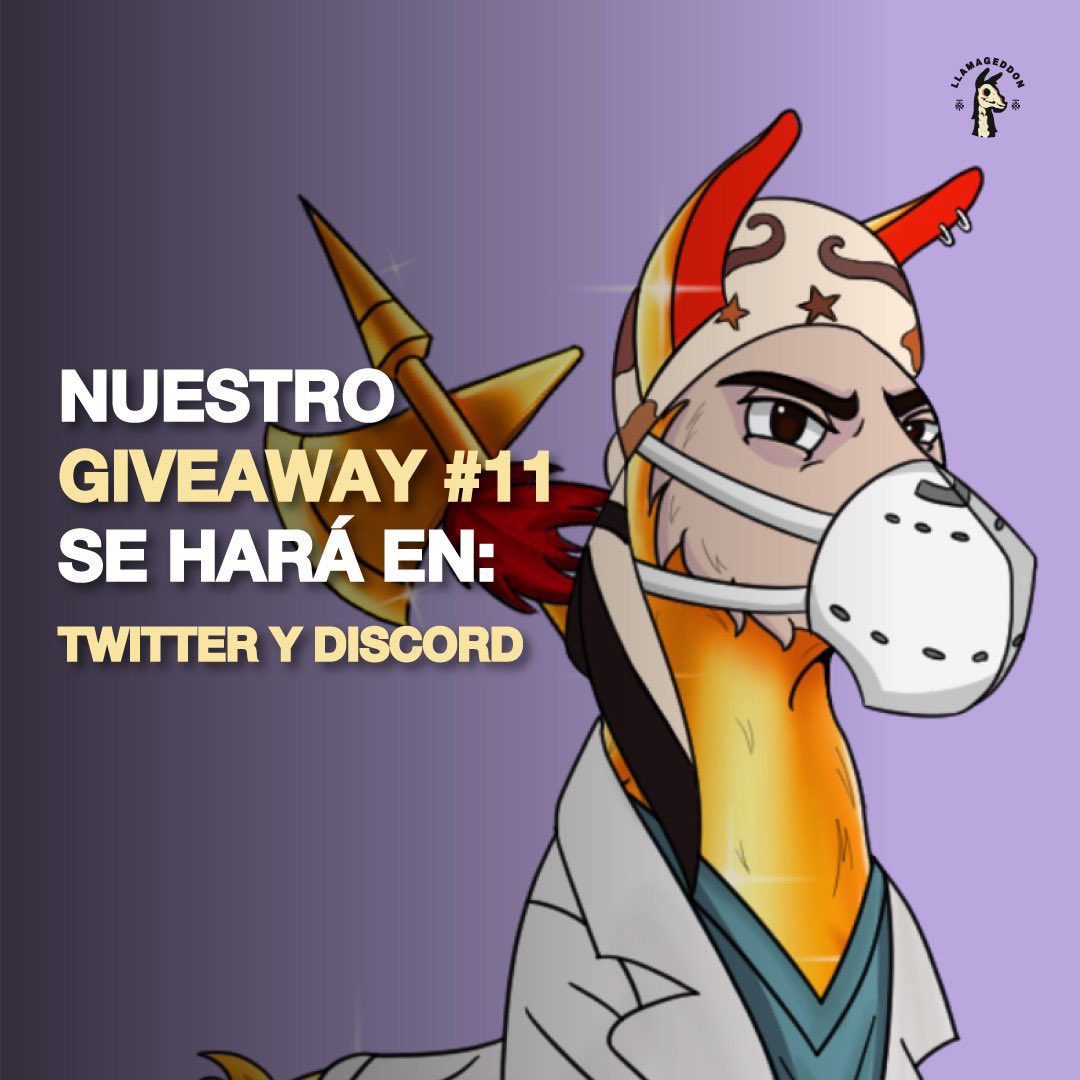 GIVEAWAY #11🚀🚀🚀

-Síguenos en Twitter y únete a Discord.
-Comenta tu address (no preguntes por qué)🥁 y etiqueta a 2 amigos.
-Dale Me gusta y RT a este tweet.

El ganador se revelará el 14 de Enero.
#nft #NFT #NFTs #NFTGiveaway #NFTGiveaways #Giveaway #NFTCommunity