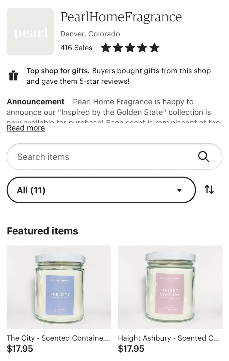 just letting everyone know I make and sell candles :)