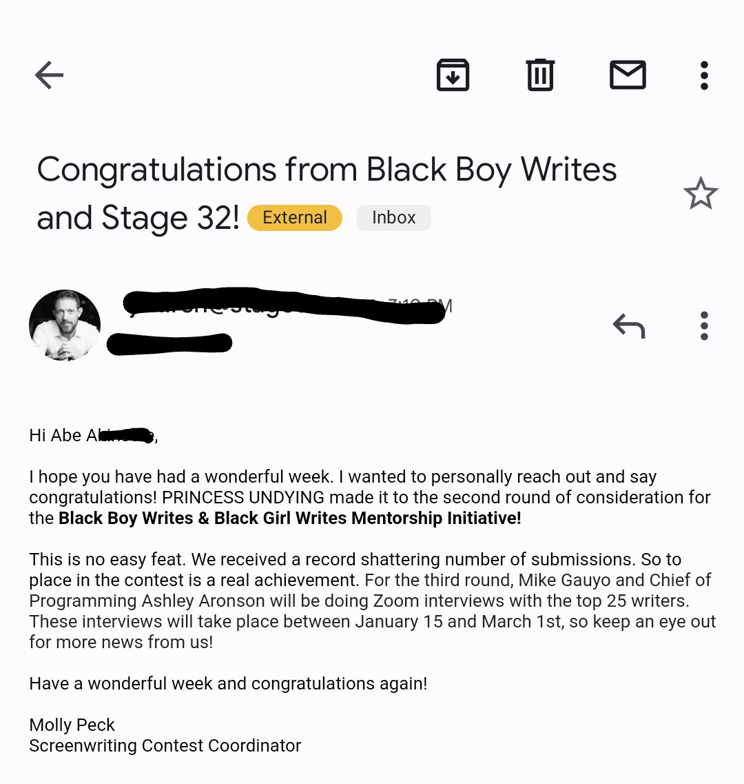 *unintelligible screams* i didn't even know we'd be getting emails today, but it made my day anyways #BlackBoyWrites #BlackGirlWrites