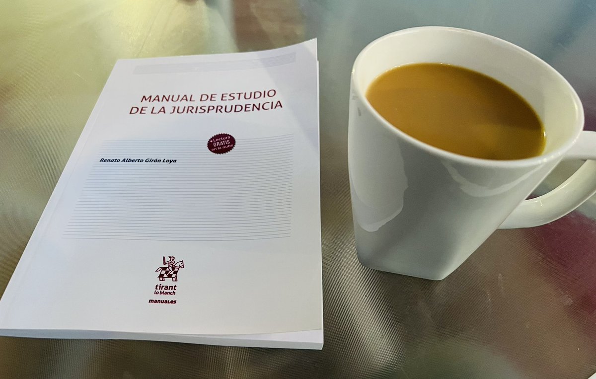 Como se había anunciado y prometido. Rifa del CUARTO y ÚLTIMO libro “Manual de Estudio de la Jurisprudencia”. Requisitos (igual que en 1er sorteo): 1.- Seguirme. 2.- Dar RT y FAV. 3.- Poner un comentario en este tuit (para registrar a los participantes). -Rifa en 3 días-