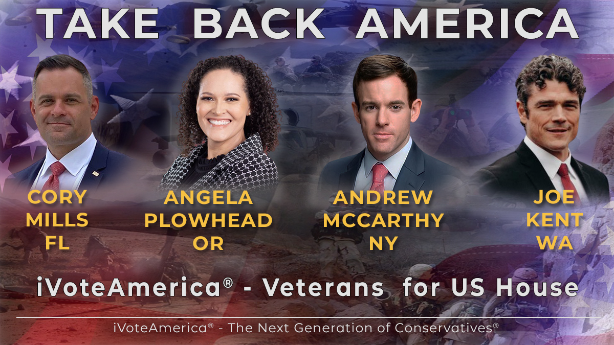 iVoteAmerica's tweet photo. America needs new leadership. That's why we are turning to our veterans. After all, who knows more about the value of freedom?
Take Back Congress - Take Back America!
@CoryMillsFL
@angelafororegon
@AMcCarthyNY
@joekent16jan19
#Vote4Vets
@DonaldTeel, Founder
@iVoteAmerica https://t.co/kjmwXBkIEC