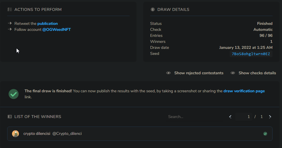 OGWeedNFT | Mint LIVE @0.5 SOL tweet media