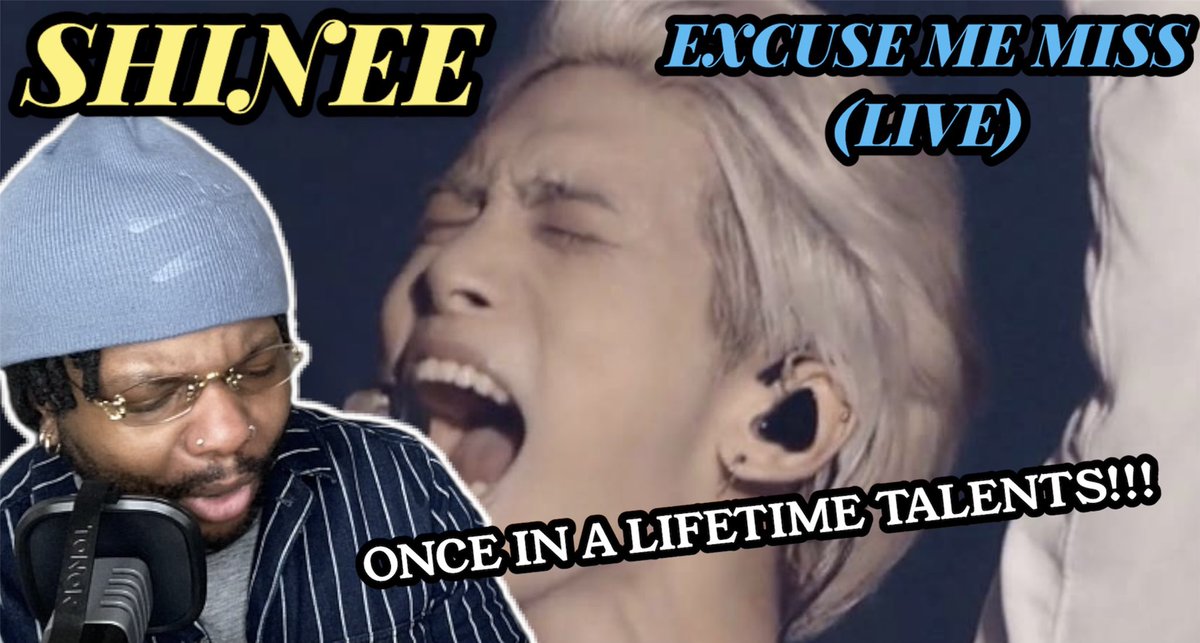 InfiniteLocke's tweet photo. New *REACTION* out now!!! Shinee - excuse me miss (Live) https://t.co/PDw7iXzAtT … #Shinee #shineeworld #ShineeExcuseMeMiss #ShineeExcuseMeMissReaction #ShineeReaction #ONEW #TAEMIN #Jonghyun #Minho #KEY https://t.co/fJr37RWW5r