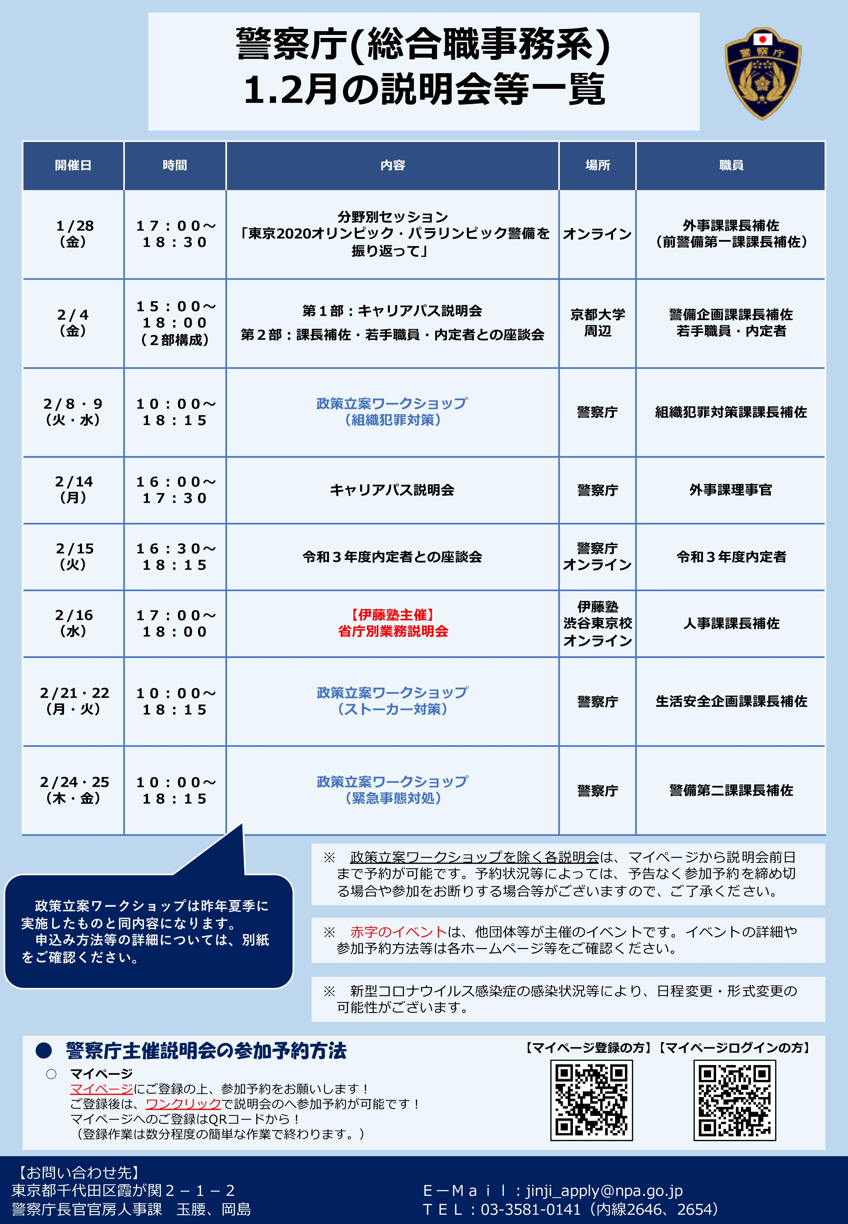 警察庁 学生向け Npa Recruit Twitter
