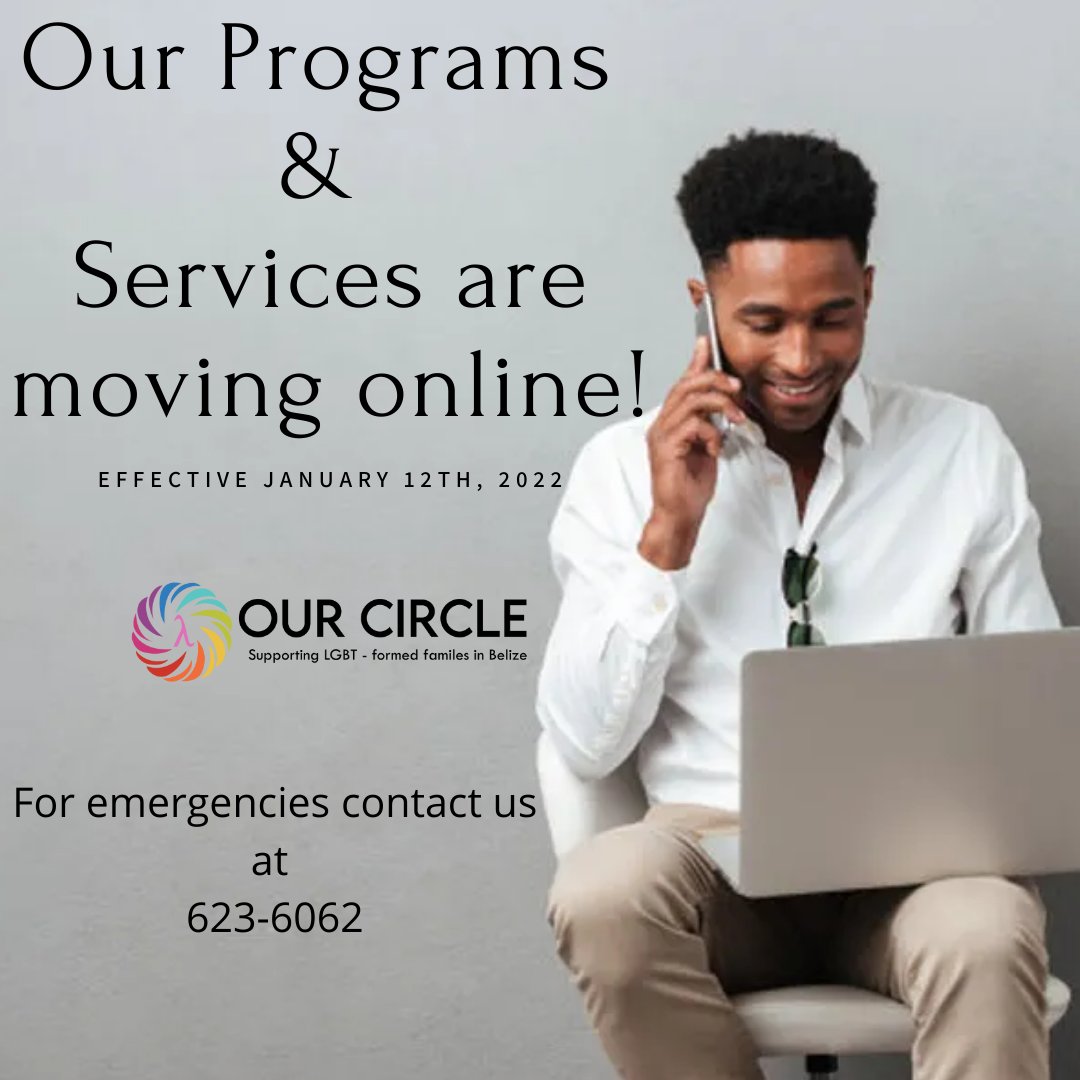 ourcirclebze's tweet photo. ⚠ Effective Wednesday, January 12th, 2022 ⚠
The #Center will operate at limited hours due to the challenges brought by the recent spike in #COVID infections in the Belize District.

These changes are in place until the end of the month or until further notice. https://t.co/UXTNc3PXpy