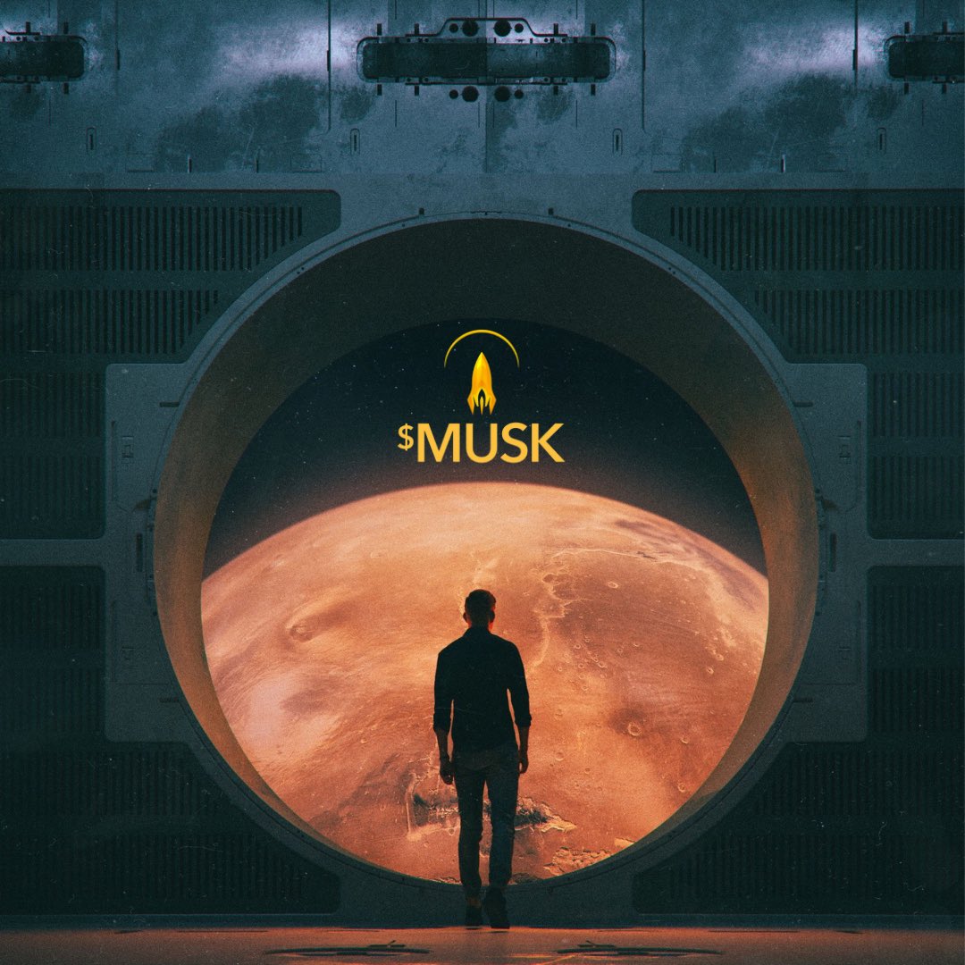 $MUSK to Mars 🚀🚀
 $BTC $ETH $DOGE #MuskGold