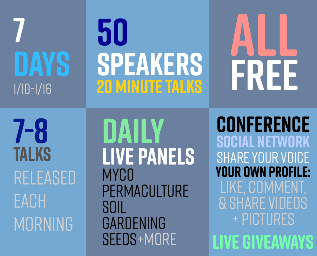SO HONOURED to be a part of this amazing lineup of speakers, thank you so much @Permaculture123
for having me! Lets learn about regenerative solutions to heal our planet, #food &amp; ourselves! Let’s start 2022 with hope, inspiration, passion &amp; #regeneration!
R-Future.world