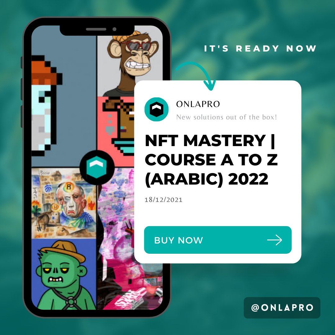 onlapro11's tweet photo. NFT Mastery IT'S READY NOW! 🔥
➡ https://t.co/JWbbcoeehh https://t.co/dc73FSzmcS