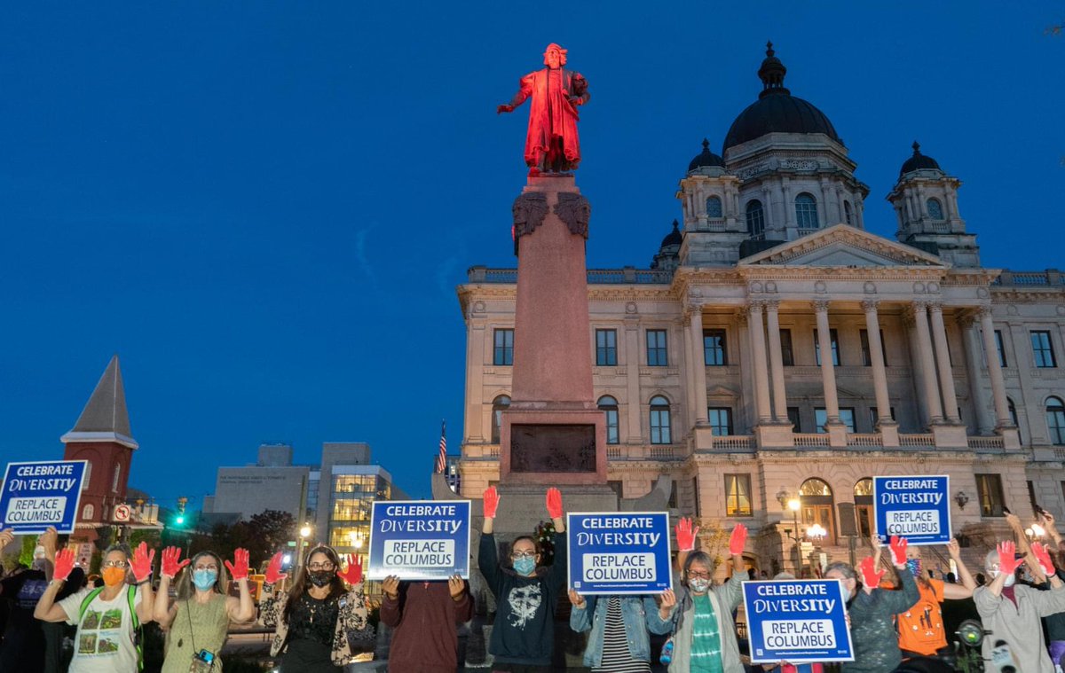 wish_cny's tweet photo. Join us tomorrow morning (Jan 13), 9:30 am at the Onondaga County Courthouse at 401 Montgomery St, Syracuse for a Replace Columbus Vigil and Press Conference. Speakers include Joe Heath, general counsel to the Onondaga Nation and Andy Mager of NOON.
#replacecolumbus https://t.co/pMWZwmsQ2t