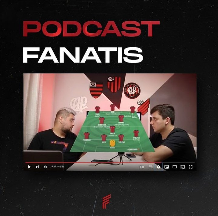fanatis___'s tweet photo. VÍDEO NOVOOOOO
Saiu o novo ep do podcast da fanatis falando sobre possível elenco de 2022. @athleticoparanaense
Link:
https://t.co/GnuZ0gsRad
SE INSCREVA, CURTA E COMPARTILHE.
#athleticoparanaense #fanatis https://t.co/QD5SN6cNHr
