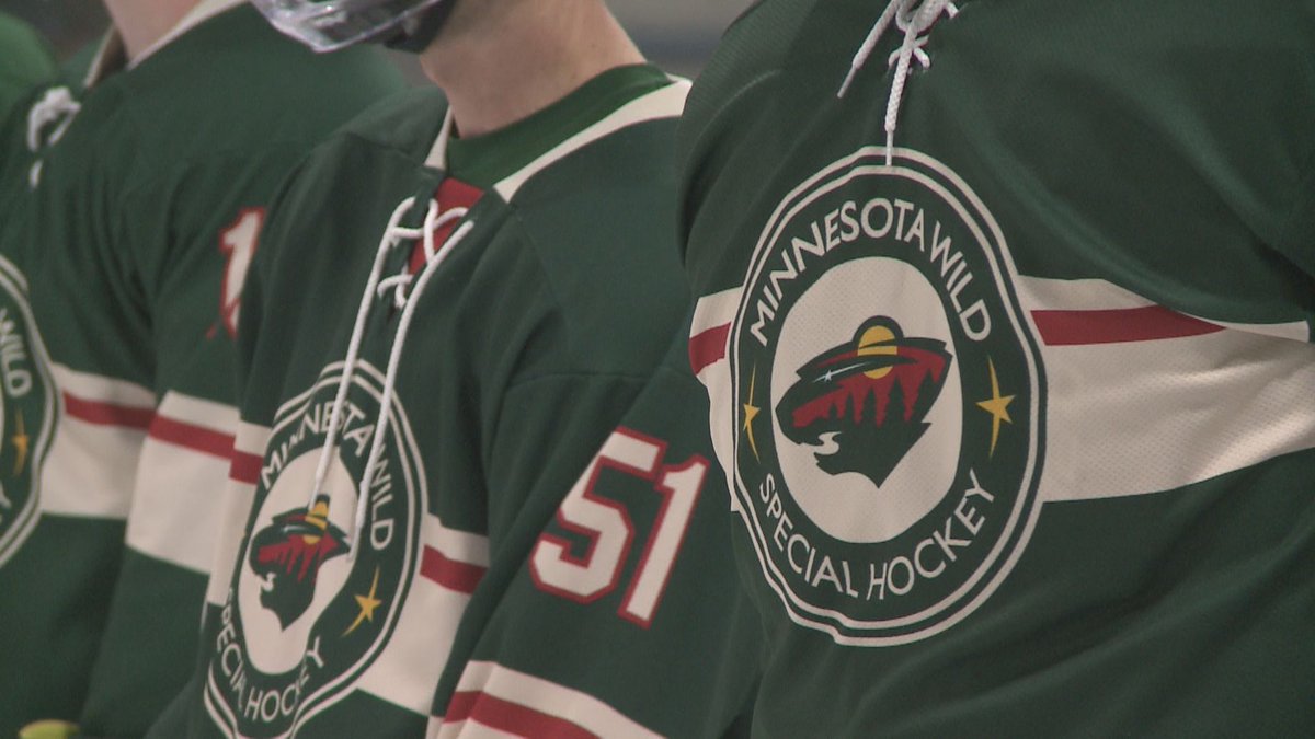ItsAndyMac_'s tweet photo. A special night for the @mnwild Special Hockey league. 

The @HendyFoundation hosting the exhibition game at Richfield Ice Arena. Story tonight on @kare11 #kare11sports https://t.co/Y78rwmHKIt