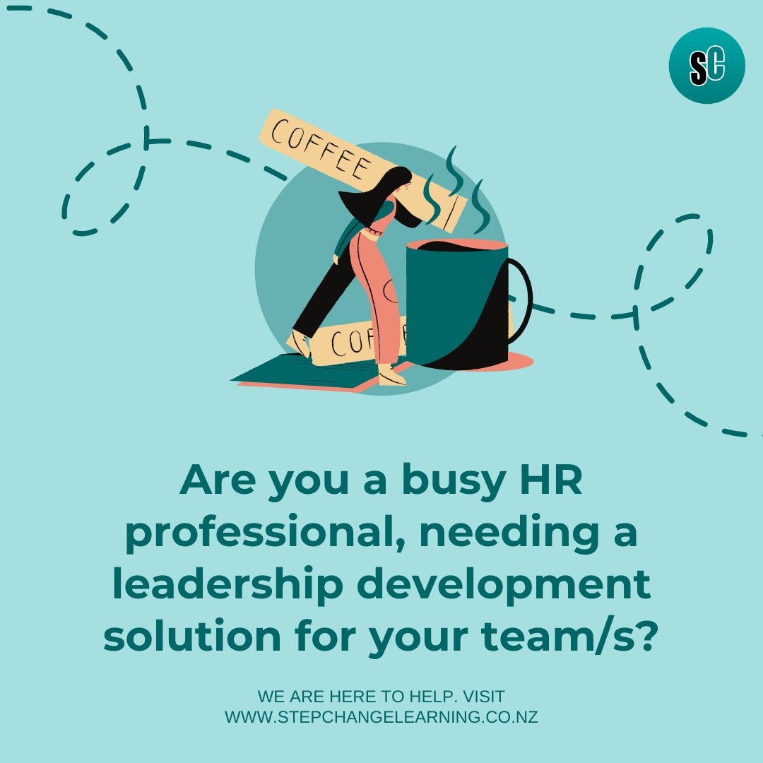 The life of an #HR professional is oftentimes a hectic one! Luckily you can outsource your #leadership #development function to the StepChange team. Learn more at bit.ly/stepchangelear… #humanresources #leadershipdevelopment #learninganddevelopment