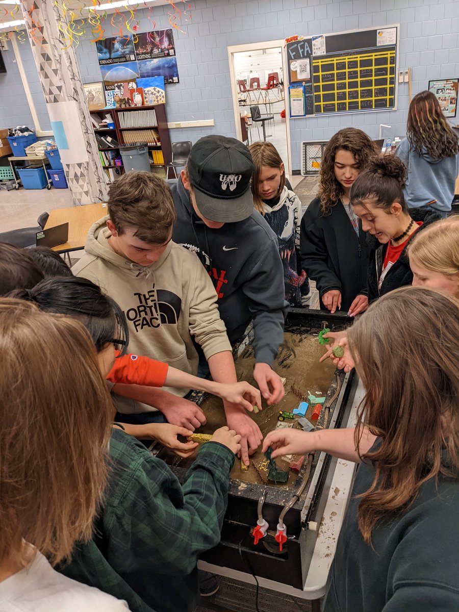 Stream tables in Intro to AFNR.  Surg packs, surgical sites, Opthalmalic, Aural, and oral medications in Advanced. Whoooo, it was a busy one today!