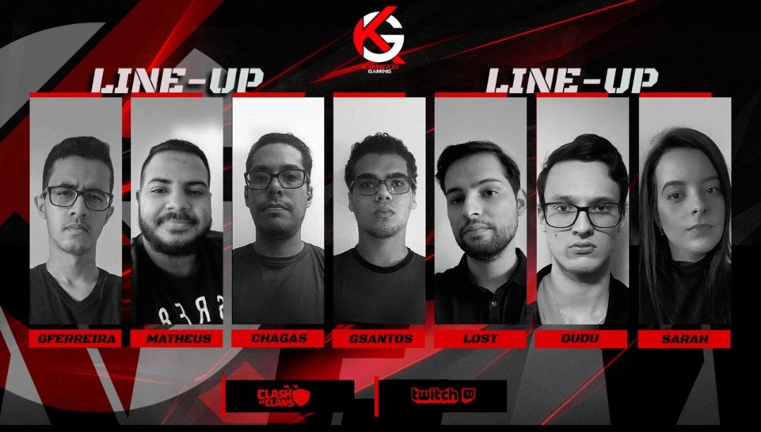 kamikazi_coc's tweet photo. Bora de anúncio da line up do Kámïkäzï para 2022 🔥

🇧🇷 @Leidy_brc (Manager)
🇧🇷 @GuidoClash_
🇧🇷 @m1_theus
🇧🇷 @RafaelChagasVga
🇧🇷 @sans_gui (C)
🇧🇷 @Lost_prado
🇧🇷 @DuduOP_coc
🇧🇷 @sarahnederclash 

Amanhã (13/01) teremos a estréia da line em 2022 🚀
#GoKMKZI
#GoKámïkäzï https://t.co/1AkXC0imU4