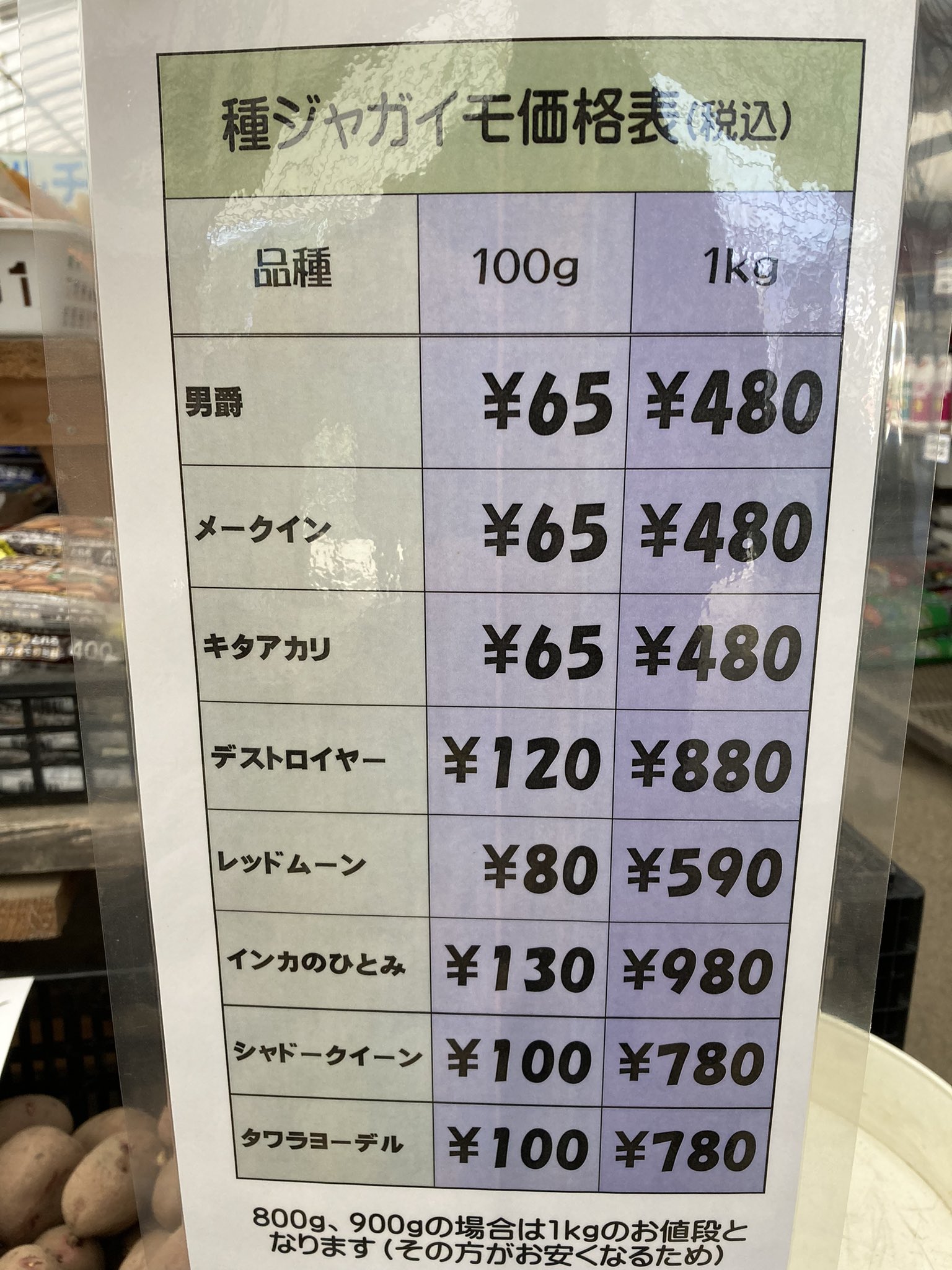 ガーデンセンター華遊 皆様お久しぶりです 新米スタッフtです ようやく投稿出来る 今日からジャガイモ の種芋販売開始ですー 是非みにきてくださいね レアな品種もありますよ ガーデンセンター華遊 家庭菜園 種芋 ジャガイモ
