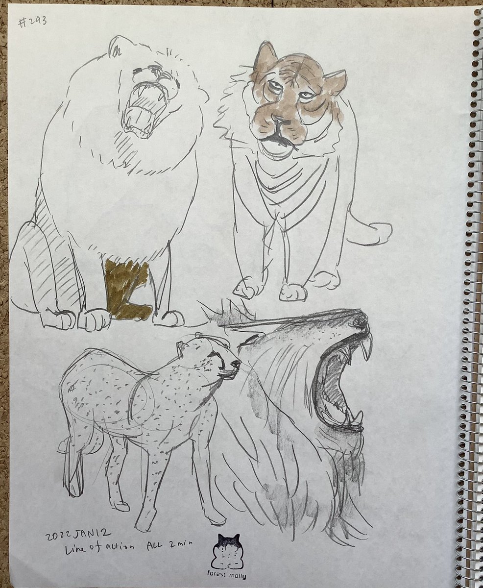 Mollykinoco's tweet image. #lineofaction #croques 293,294回目。2分5分。