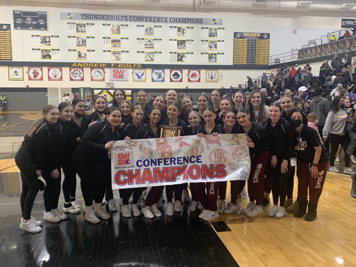 SWSC title!!! Congrats girls!! Both JV and Varsity capture the championship! #porterpride