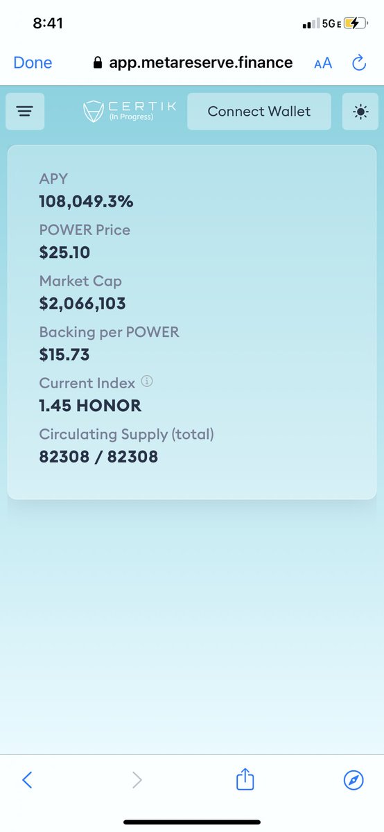 arcane_tiger's tweet image. I’ll take my chances 

@metareservedao