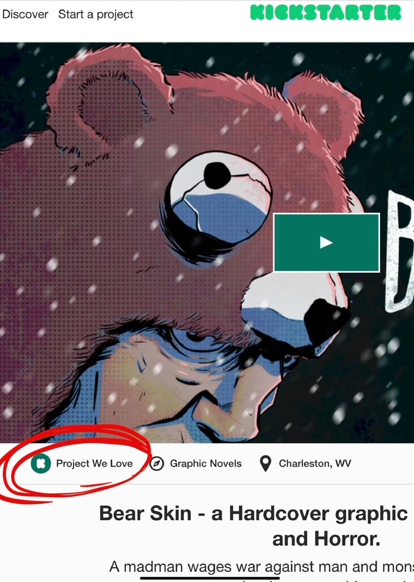 #projectswelove #kickstarter #Bearskin