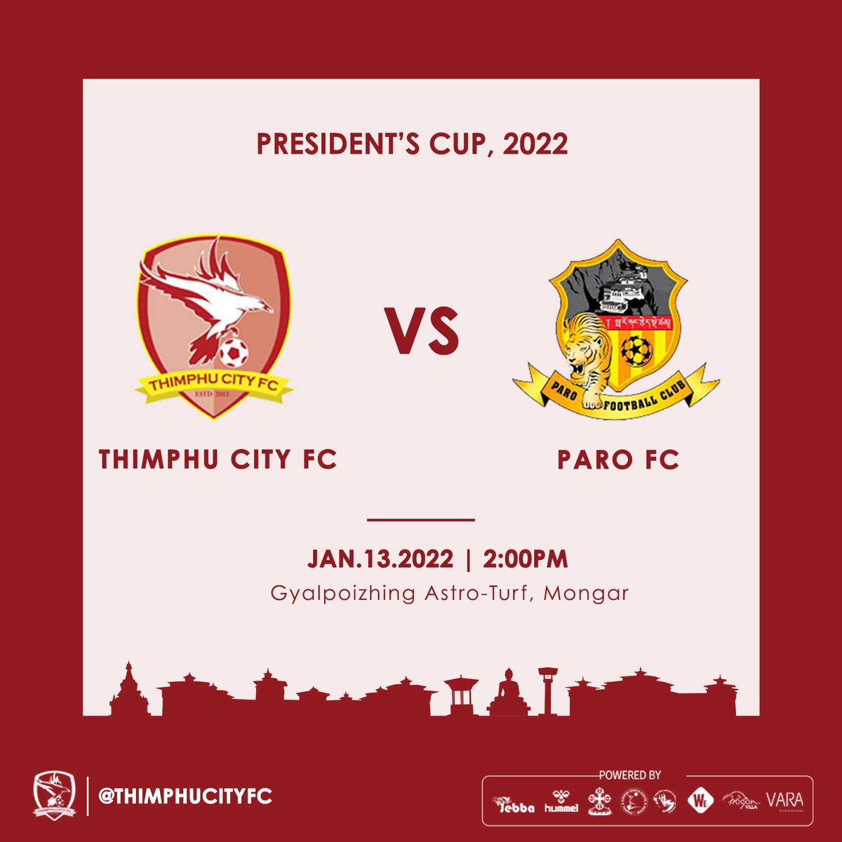 Thimphu City FC tweet media
