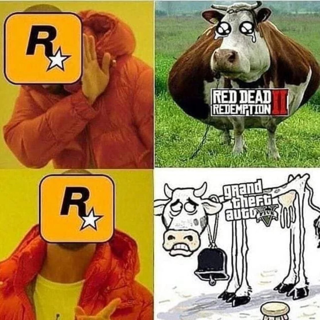 Lógica de Rockstar Games. #SaveRedDeadOnline