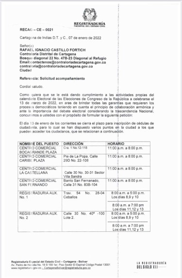 Contraloría Distrital de Cartagena de Indias tweet media