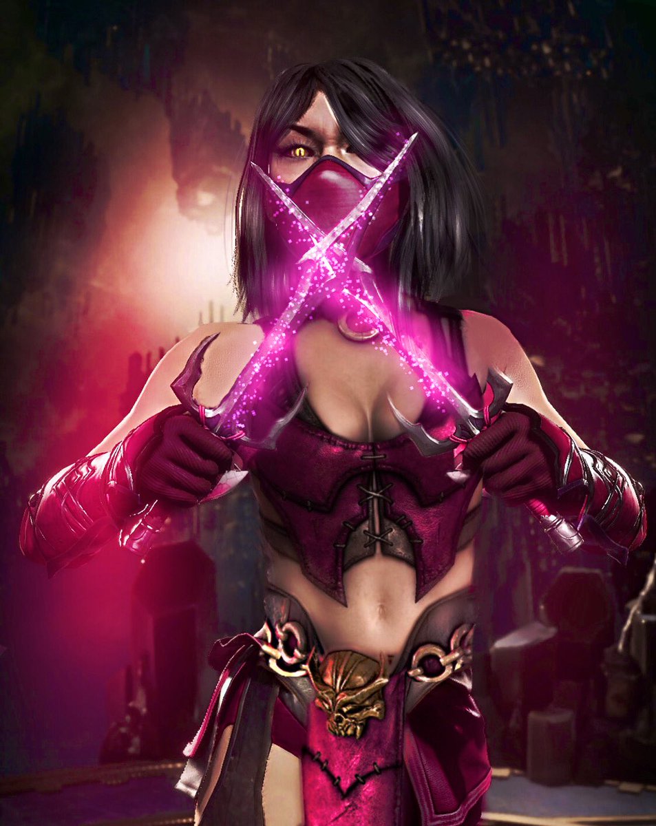 Tele-kick MK11 Mileena in the MKX Mileena outfittt Edit made by me/ give cr...