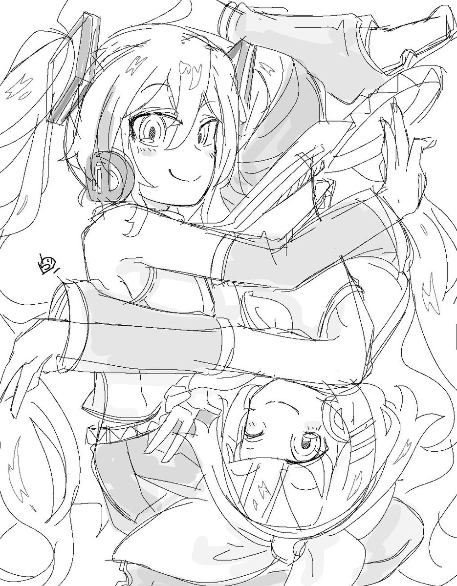 再掲。

ミク×リン Y 🍊 