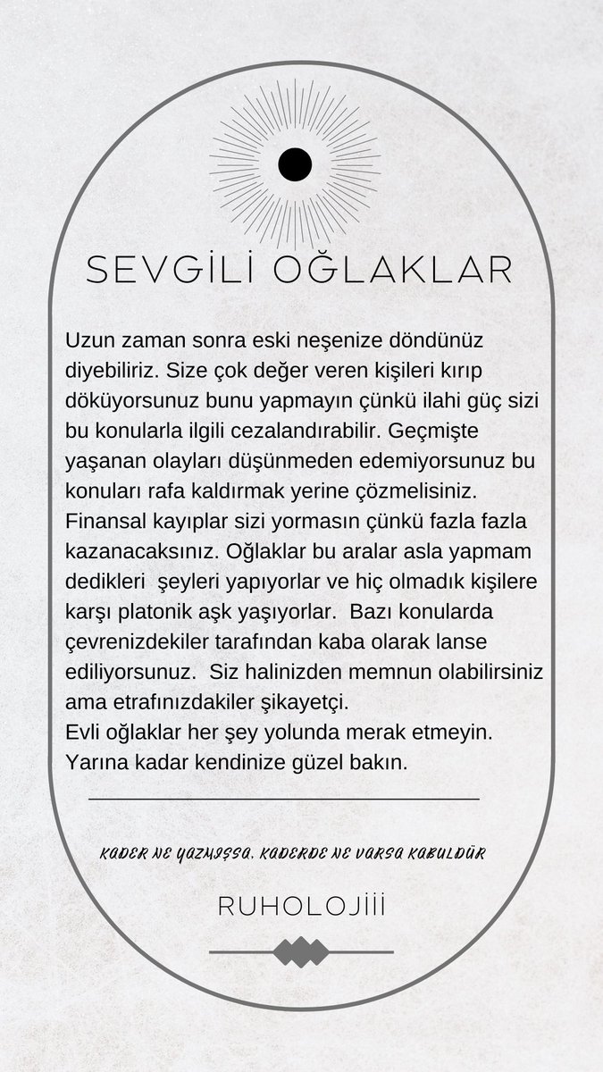 Ruholojii's tweet photo. #yayburcu #oglakburcu #kovaburcu #balikburcu #burcyorumu #astroloji #astro #Horoscope #ZodiacSigns https://t.co/DdibIMDSyq