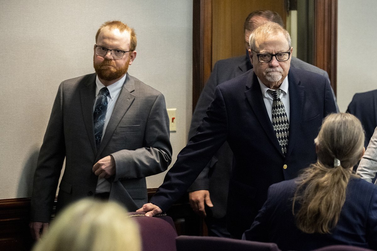 Just a reminder that Greg and Travis McMichael both received life sentences last week in the Ahmaud Arbery trial.