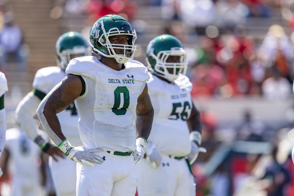 KerryWilsonJr1's tweet photo. All glory to God! Blessed to receive an offer from Delta State University!🟢⚪️ #DSUFamily @CoachToddCooley @CoachGreen93 @coachscott20023 @RecruitLouisian https://t.co/LN35BelZ04
