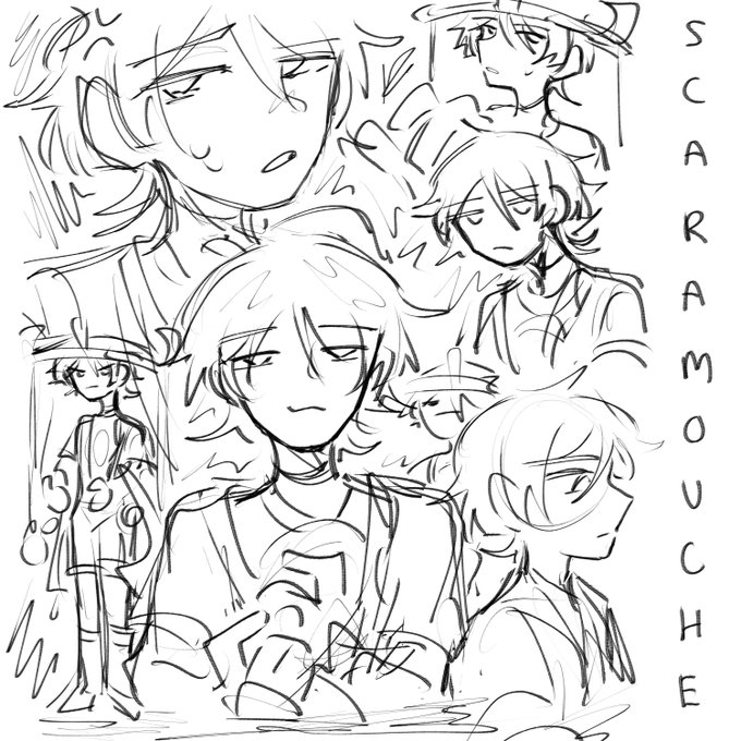 scara doodle break between comms :P 