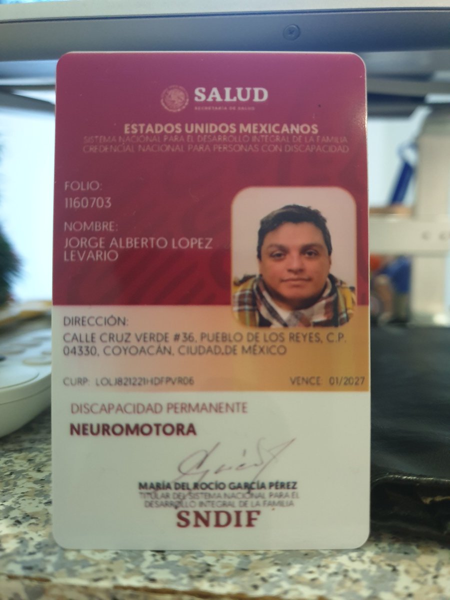 Si todavía no tramitas tu Credencial Nacional de Discapacidad o tu Certificado de Discapacidad en Ciudad de México, aquí te explicamos en sencillos pasos cómo hacerlo:
facebook.com/38725195847690…