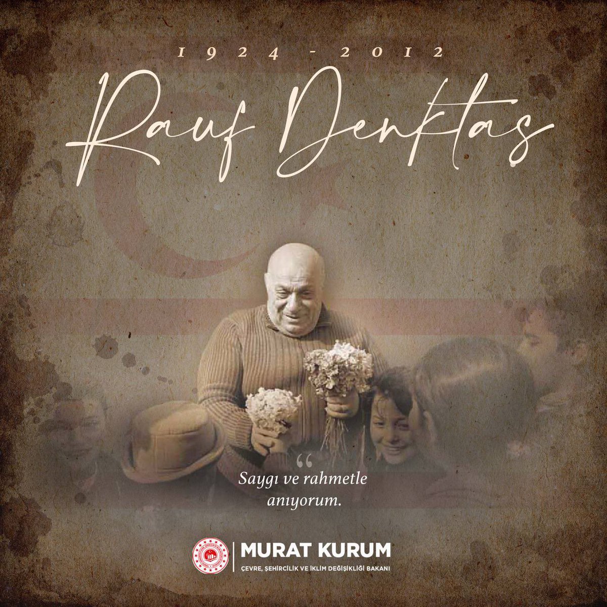 Kuzey Kıbrıs Türk Cumhuriyeti (KKTC) Kurucu Cumhurbaşkanı merhum Sayın #RaufDenktaş’ı vefatının 10’uncu yıl dönümünde saygı ve rahmetle anıyorum.
