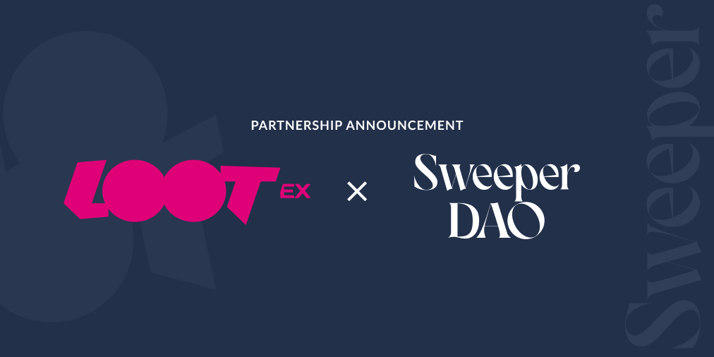 Proud for our partnership with <a href="/sweeperdao/">SweeperDAO</a> 🧹 excited to see what they will sweep in 2022 🚀#Partnershipannoucment #Blockchain #Gamefi
