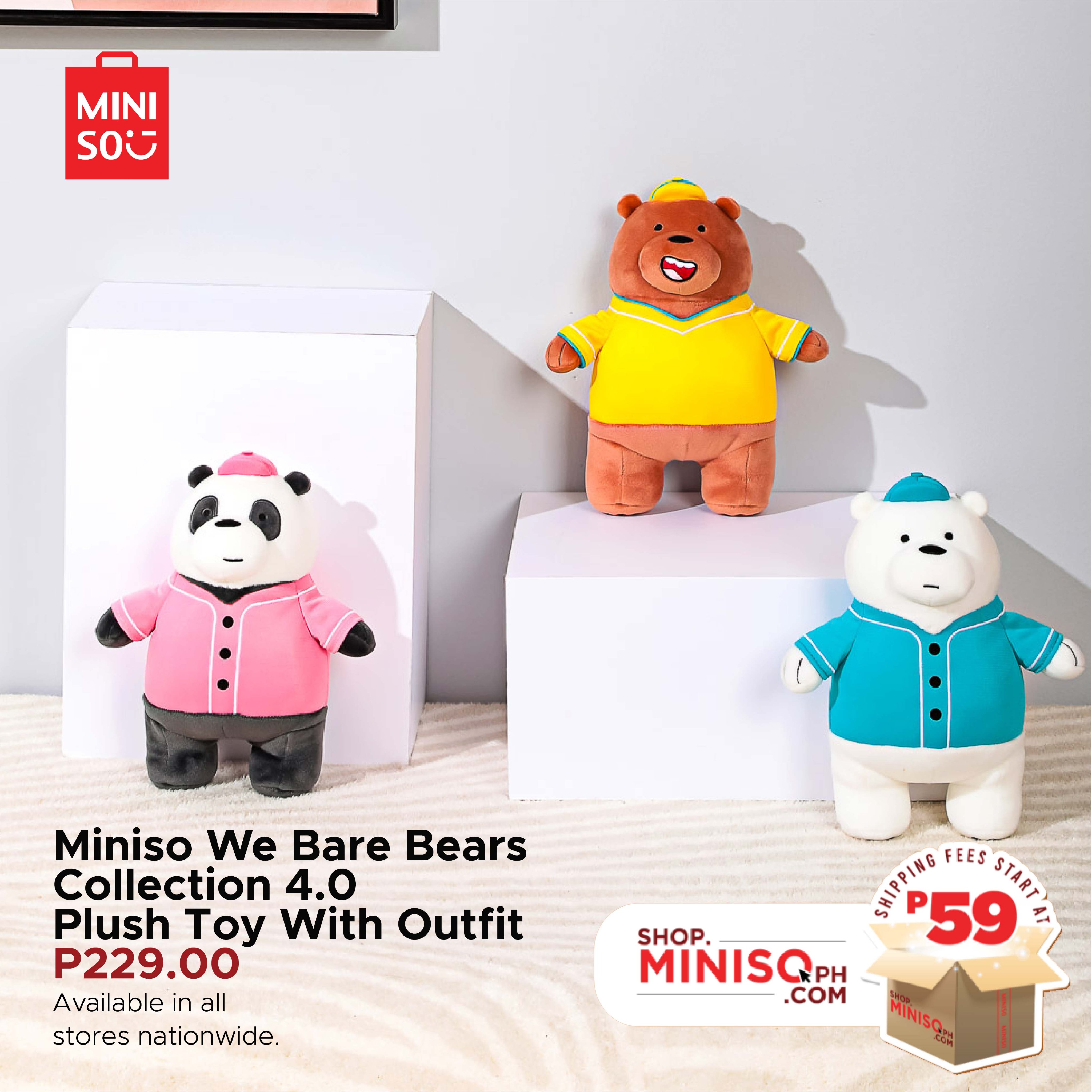 Miniso teddy bear prices discount