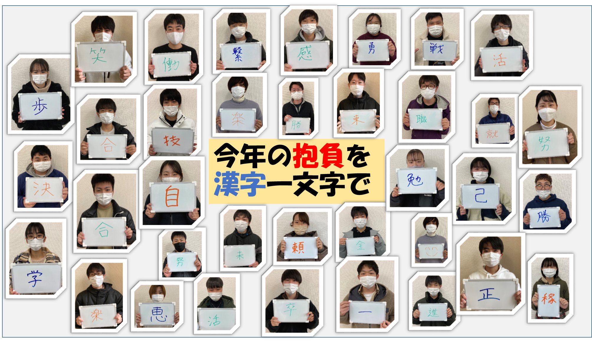 四国医療技術専門学校 Auf Twitter 医技専特集聴診器 第4弾 今年の抱負 目標 抱負 目標を漢字一文字で みんな掲げた 抱負 目標 に向けて一年頑張ろう 達成 試験 国家試験 受験 受験生 T Co Gpbz86g7an Twitter