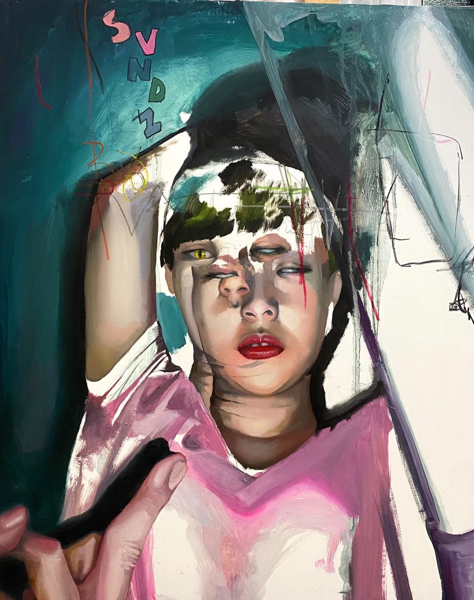 杉山日向子 油画4年アーティスト紹介〉 杉山 日向子 1997年 東京都出身。 Twitter