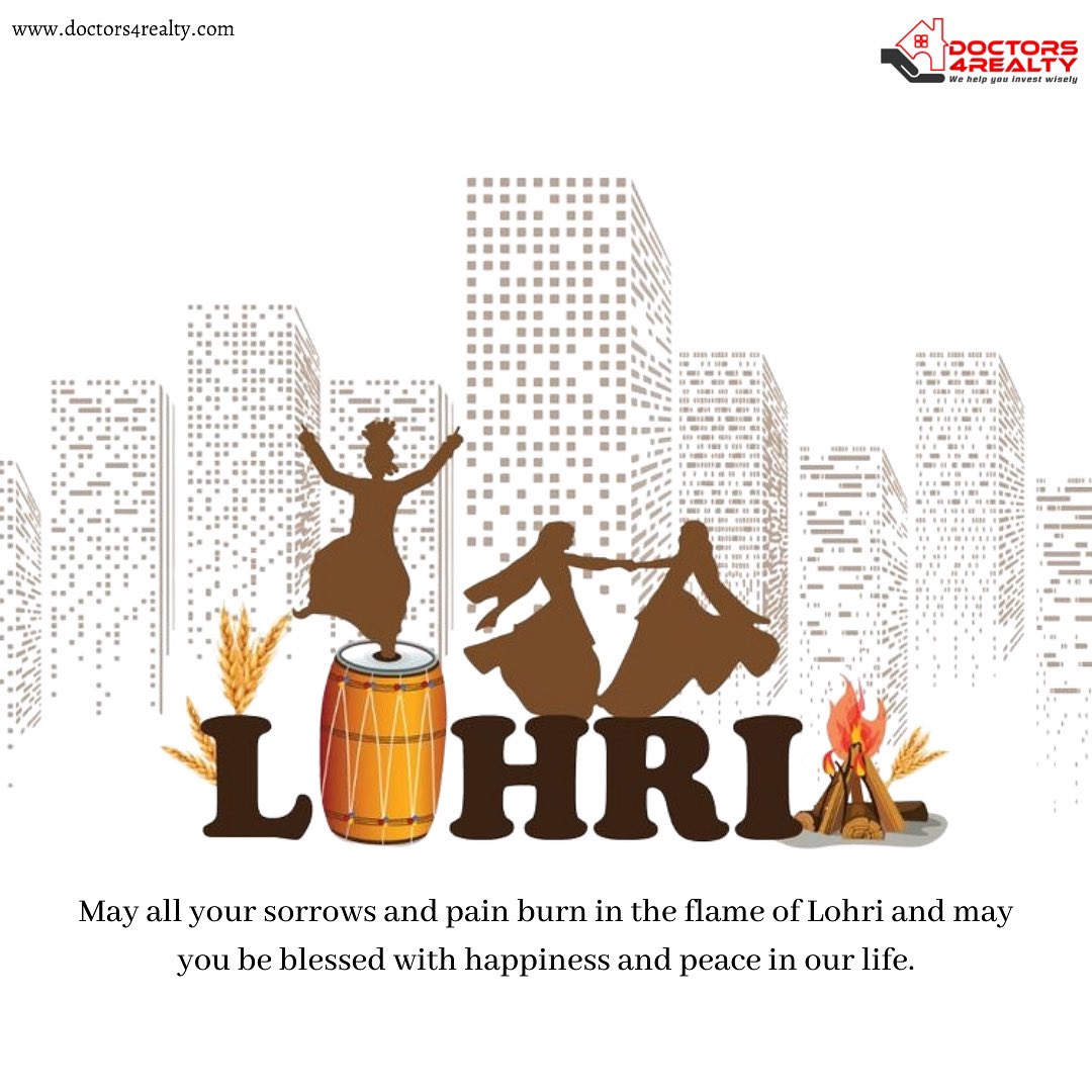 doctors4realty's tweet photo. Let Lohri, the festival of zeal and energy shower blessings upon you and your family. Have popcorn, gur, gazak and revdi. Happy Lohri.
#realestate #consultancy #realestatenoida #noida #investmentproperty #realestatedubai #realestateinvesting #greatvalue #greatreturns #d4r https://t.co/0Fw6pYaRIt