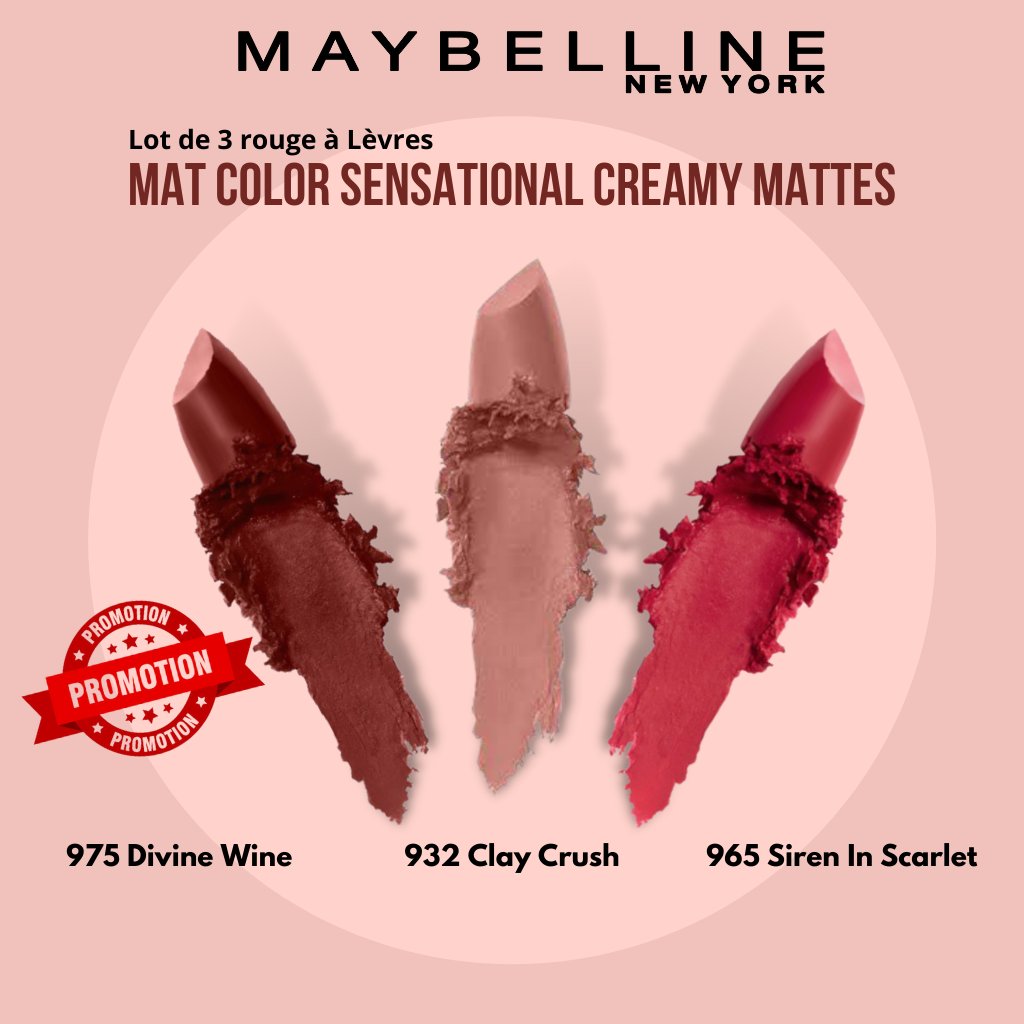 Cosme_Chic's tweet photo. Des pigments purs pour une couleur éclatante. Une formule mate crémeuse pour un confort ultime. 
✔️6 teintes éclatantes. 
✔️Une couleur mate intense 
✔️Une texture crémeuse ultra douce.  
A seulement 3.89€ chez https://t.co/Gpmc78dTnL 
#reougealevresmatte #cosmechic #lorealparis https://t.co/WRwT0GPUXa
