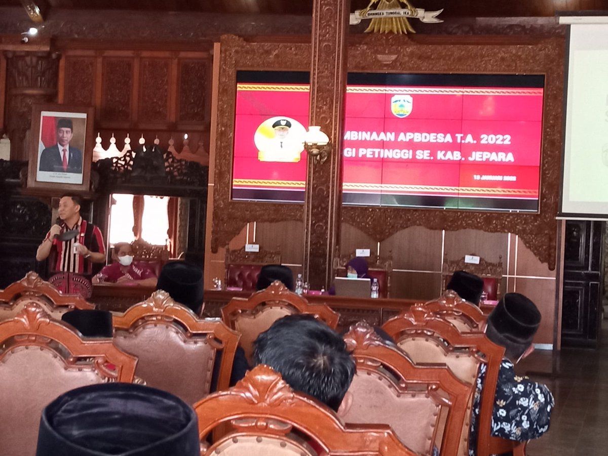 SKadarini's tweet photo. Pembinaan Aparatur Desa Sekabupaten Jepara Tahun 2022
Desa Jaya dan Sejahtera
#muhaiminiskandar 
@cakimiNOW
@DPP_PKB
@Jazilul_Fawaid
@imansyukri5_
@Malik_haramain1
@billy4riez
@yusuf https://t.co/9u4F5tJqob