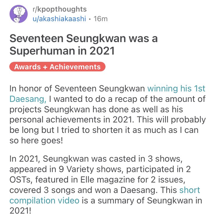 seventeen reddit tweet media
