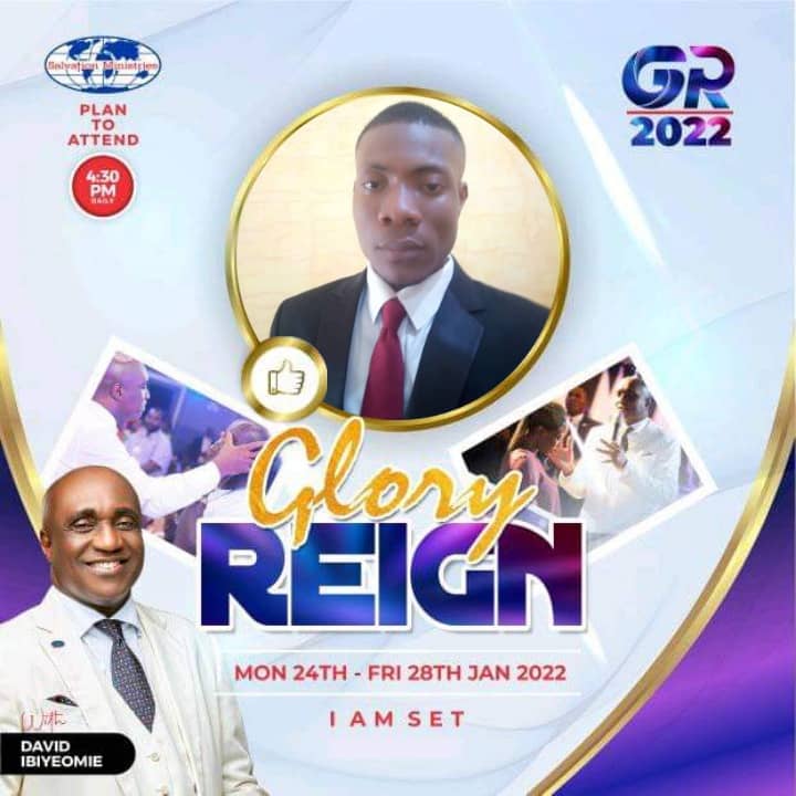 SamSaint95's tweet photo. Dont miss out, make plans to be a part. God bless you
#SalvationMinistries
#GR2022
#DavidIbiyeomie
#IAmSet https://t.co/bpNAlYuI17
