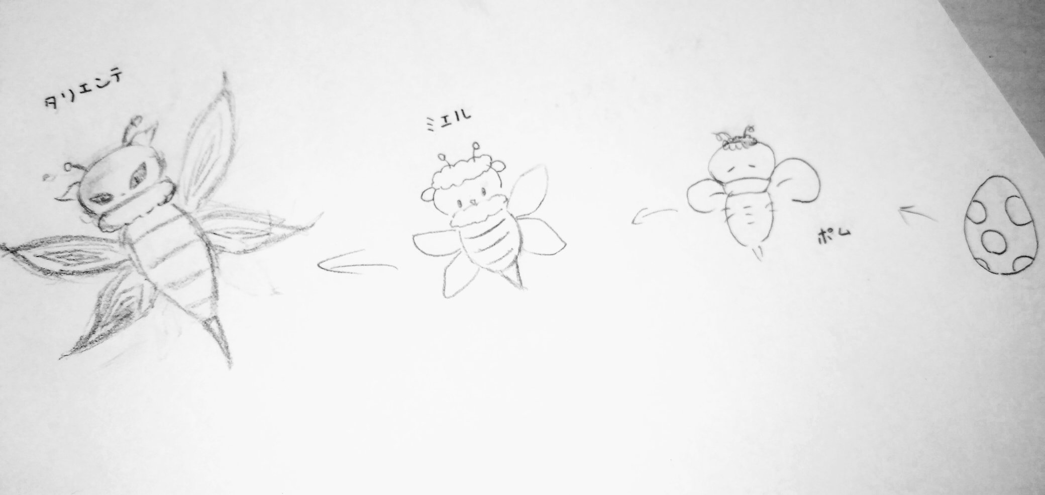 夜月ルナ オリジナルキャラ イラスト オリジナルポケモン イラスト好きと繋がりたい オリジナルポケモン描いてみたけどミエルからタリエンテに進化するって考えたら凄くない タリエンテ強そう いや 強い 多分 T Co R43pvvvk9q Twitter