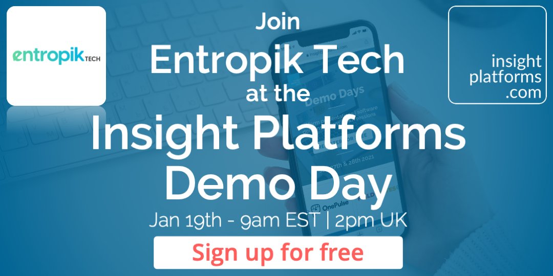 entropik_io's tweet image. #DemoDays by Insight Platforms showcases the latest research technology demos, presentations, and case studies. 

🎯 Don’t miss out on @entropiktech&apos;s #AffectLab product demo @insightpltfrms event. 

Sign-up here buff.ly/3FnHHwk for free!
#EmotionAI #ConsumerInsights