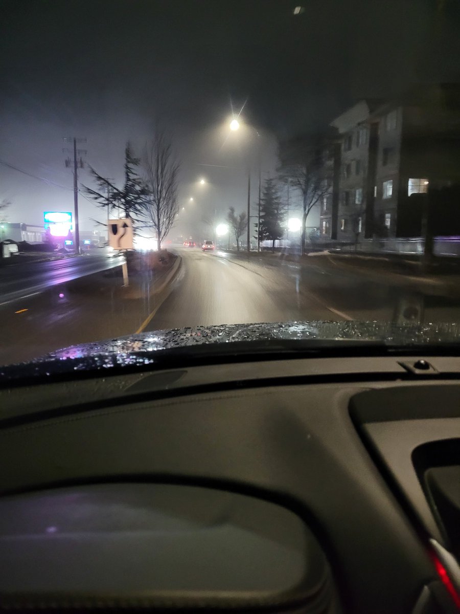 ATM #foggyweather 
I will take this than #freezingrain