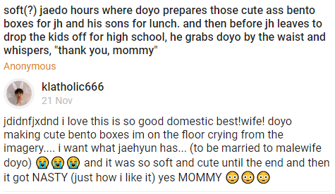 klatholic666's tweet photo. #klathcc yeah i really answered 54738953 ccs about jaedo and objectifying doyo im sorry https://t.co/73HwkRXUOP