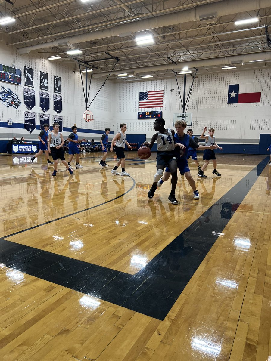 TejedatW's tweet photo. Congratulations to our 7th Grade Boys for taking the sweep against Tex Hill! #RootedTejeda #ClusterStrong #JohnsonWins @CTJohnsonHigh @WolfDen101 https://t.co/OLwUriyz9z